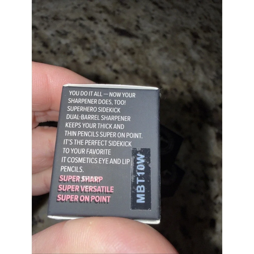 IT Cosmetics‎ Superhero Sidekick Dual-Barrel Sharpener New In Packaging (1) 5412